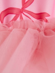 River Island Pink Girls Cherry Tutu Swimsuit - Image 2 of 2