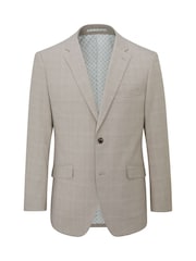 Skopes Natural Tailored Fit Check Charlie Suit Jacket - Image 4 of 5