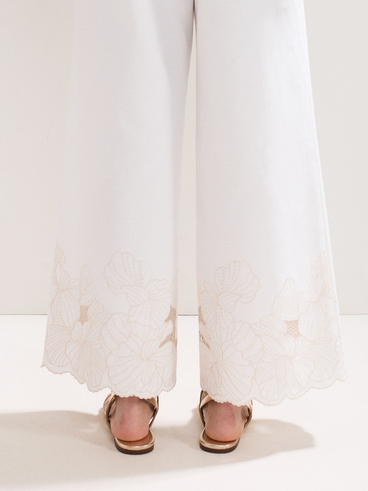 Phase Eight Gold Strappy Flat Sandals - Image 7 of 7