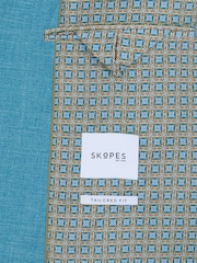 Цвет морской волны - Приталенный пиджак Skopes Jamie - Изображение 9 из 9
