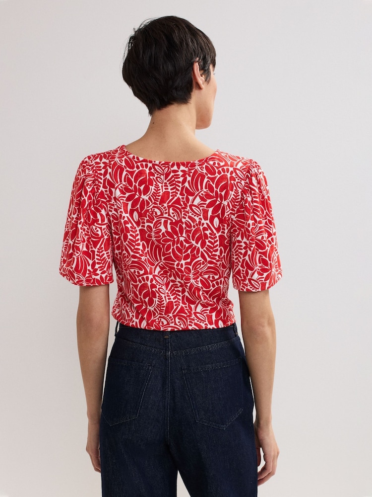 Phase Eight Nayana Print Top - Imagen 2 de 7