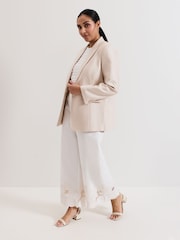 Phase Eight Natural Petite Amble Blazer - Image 3 of 7