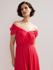 Phase Eight Pink Jen Midi Dress - Image 4 of 7