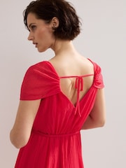Phase Eight Pink Jen Midi Dress - Image 5 of 7