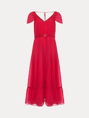 Phase Eight Pink Jen Midi Dress - Image 7 of 7