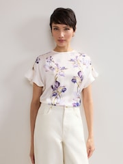Phase Eight White Leilah Iris Top - Image 1 of 8