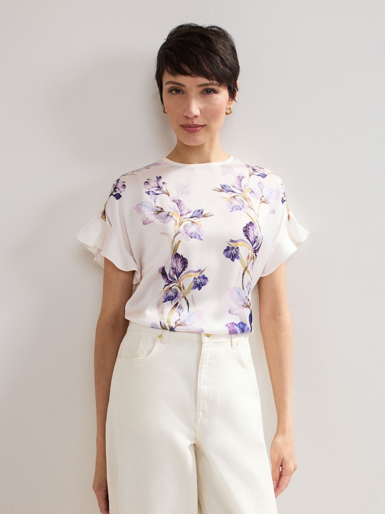 Phase Eight White Leilah Iris Top - Image 1 of 8