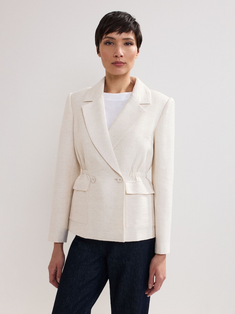 Phase Eight White Harlow Jacket - Image 1 of 6