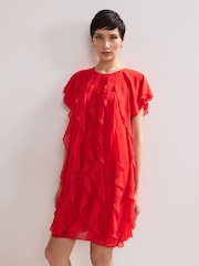 Phase Eight Red Claudette Dress - Image 1 of 6