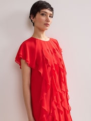 Phase Eight Red Claudette Dress - Image 4 of 6