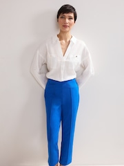 Azul oscuro - Phase Eight Miah Stretch Capri Trousers - Imagen 3 de 6