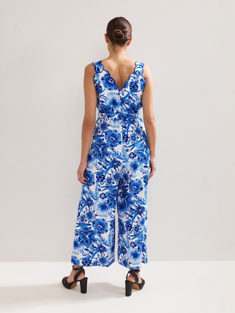 Phase Eight Blue Tamzin Jumpsuit - Image 2 of 6