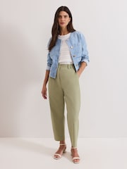 Phase Eight Green Loralei Trousers - Image 4 of 7