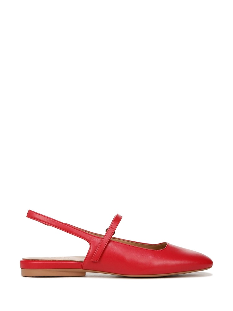 Naturalizer Wide Fit Red Connie Slingback Shoes - Image 1 of 7 Naturalizer Wide Fit Red Connie Slingback Shoes - Image 1 of 7