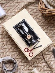 Personalised Vintage Sewing Box by Dibor - Image 4 of 5