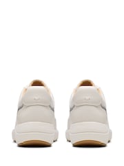 Clarks Off White Combi Tivoli Walk Shoes - Image 6 of 7
