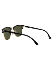 Ray Ban Clubmaster Square Black Sunglasses - Image 5 of 12