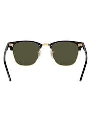 Ray Ban Clubmaster Square Black Sunglasses - Image 7 of 12