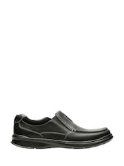 Clarks Black Leather Cotrell Free Shoes - Image 1 of 7