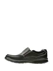 Clarks Black Leather Cotrell Free Shoes - Image 2 of 7