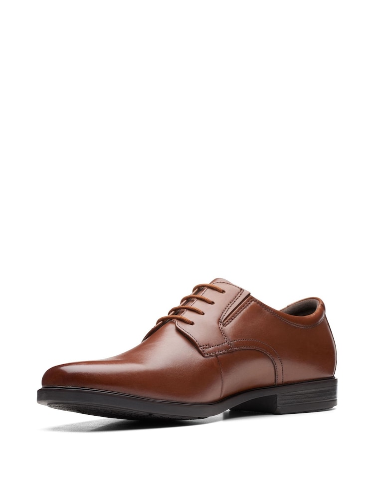Chaussures à lacets en cuir CLARKS Homme HOWARD WALK noir | Chaussures
