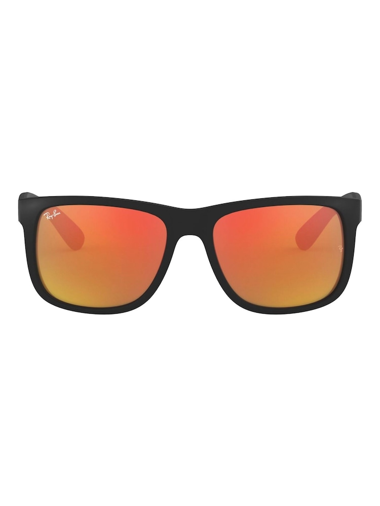 Ray Ban Justin Square Black Sunglasses - Bild 2 von 12