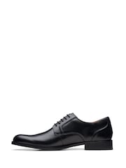 Clarks Black Leather CraftArlo Lace Shoes - Image 2 of 7