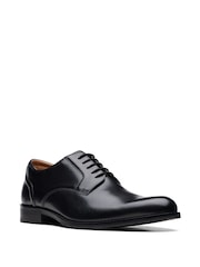 Clarks Black Leather CraftArlo Lace Shoes - Image 3 of 7