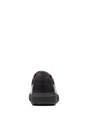 črna - standarden Fit (G) - Usnjeni čevlji Clarks Un Abode Go - Slika 2 iz 2