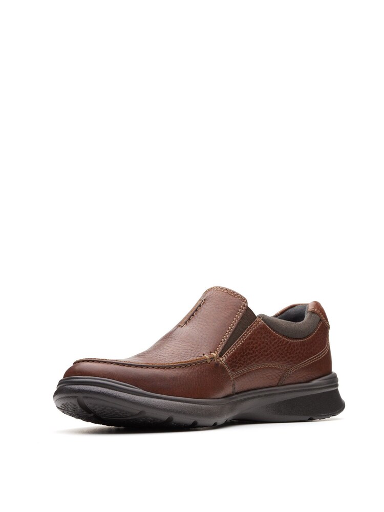 Clarks Brown Tobacco Leather Cotrell Free Shoes - Image 2 of 2
