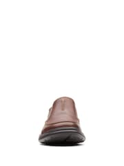Clarks Tobacco Leather Cotrell Free Shoes - Slika 5 iz 6