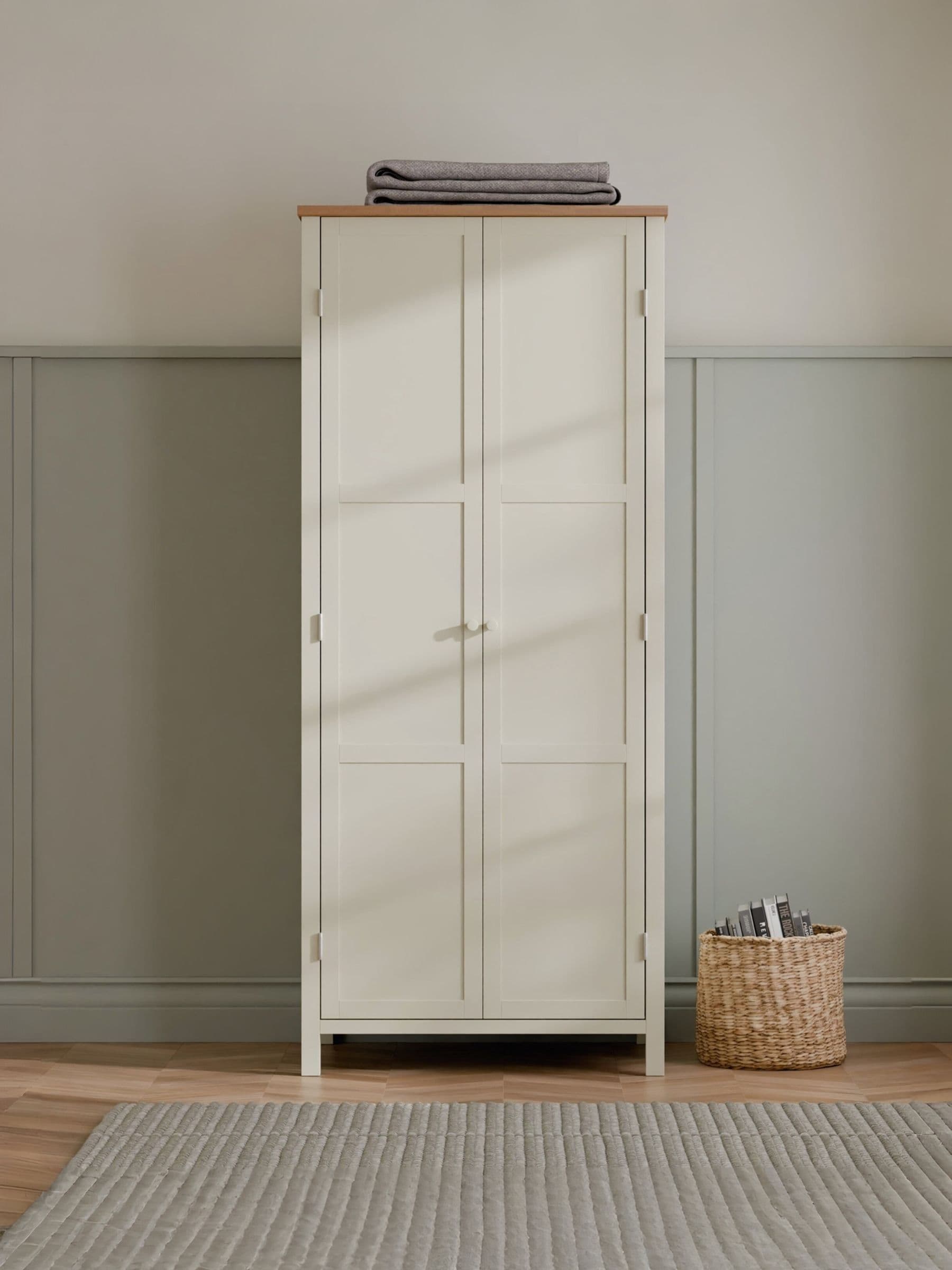Rowan Wardrobe - Ivory And Oak - Lewis's Home | TJ Hughes - Image 4