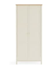 Julian Bowen Cream Coxmoor Double Wardrobe - Image 2 of 8