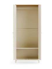 Julian Bowen Cream Coxmoor Double Wardrobe - Image 4 of 8