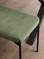 Julian Bowen Green Leonie Bench - Image 5 of 11