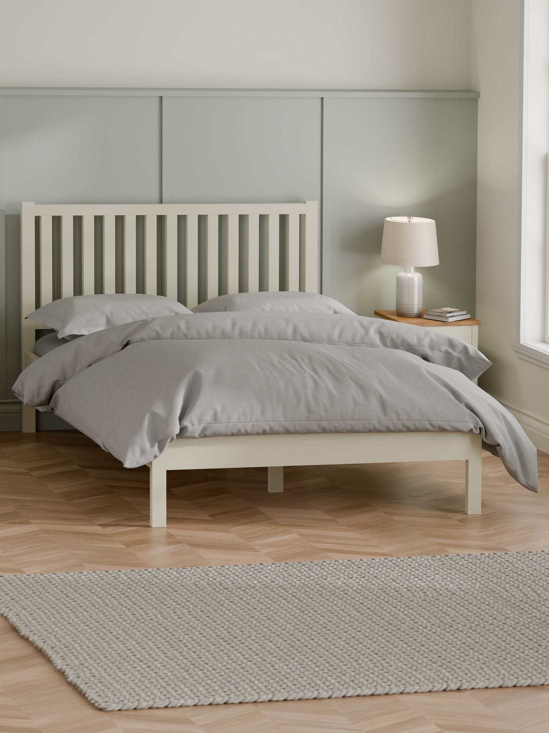 Julian Bowen Unisex Cream Coxmoor Bed Frame - Image 4
