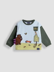 JoJo Maman Bébé Gruffalo Khaki Green 2-Piece Top & Leggings Set - Image 2 of 7