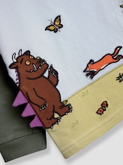 JoJo Maman Bébé Gruffalo Khaki Green 2-Piece Top & Leggings Set - Image 3 of 7
