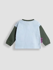 JoJo Maman Bébé Gruffalo Khaki Green 2-Piece Top & Leggings Set - Image 4 of 7