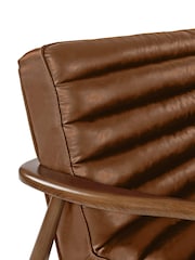 Julian Bowen Brown Marshall 2 Seater Sofa - Image 11 of 11