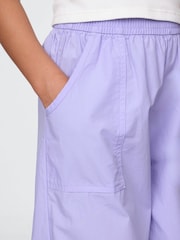 Gap Purple Poplin Baggy Joggers (4-12yrs) - Image 4 of 5