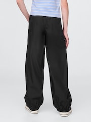 Gap Black Poplin Baggy Joggers (4-12yrs) - Image 2 of 5