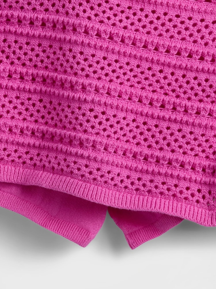 Gap Purple Crochet Easy Skort (4-13yrs) - Image 4 of 4