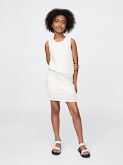 Gap White Crochet Easy Skort (4-13yrs) - Image 1 of 4