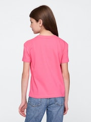 Gap Pink Graphic T-Shirt (4-13yrs) - Image 2 of 4