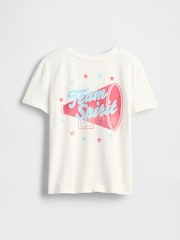 Blanco - Camiseta con diseño gráfico de Gap (4-13 años) - Imagen 4 de 4
