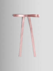 JoJo Maman Bébé Pink Thin Satin Bow Clip - Image 2 of 4