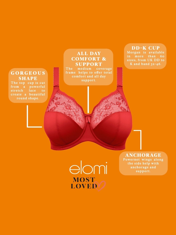 Elomi Morgan Underwire Bra - Image 4 of 4