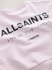 smALLSAINTS Light Pink Underground Sweatshirt and Wide Leg Joggers Set - Image 14 of 14
