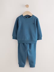 Blue Crew Sweatshirt and Joggers Set 3 Pack (3mths-7yrs) - Image 2 of 10